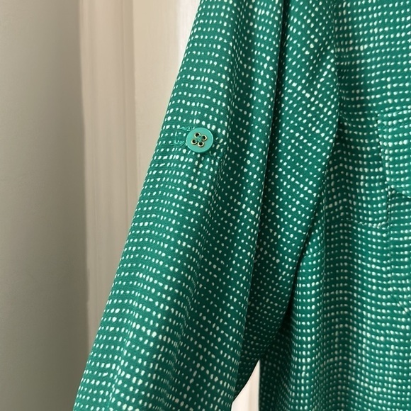 CAbi green shirtdress medium - Picture 4 of 5